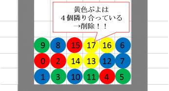 ゲーム「ワガハイ式ぷよぷよ」　制作手順５－４